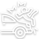 Ícono de accidente de carro