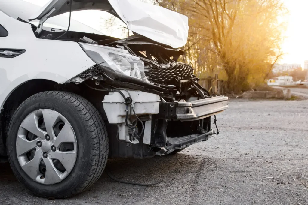 ¿Florida es un estado de no culpa? Auto dañado después de un choque en Florida